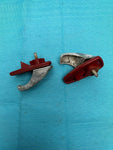 1978 - 1987 Gbody Regal Cutlass Interior Coat Hook Pair With Red Retainers OEM