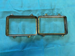 1978 - 1987 GBODY Regal 4x6 Head Lamp Light Trim Ring Bezel Set OEM GM Two