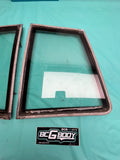 1981 - 1988 Gbody Monte Carlo Vinyl Top Quarter Window w/ Chrome Trim OEM GM