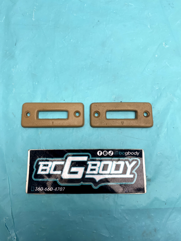 1978-1988 Gbody Monte Cutlass Regal Bench Seat Head Rest Trim Set Pair OEM GM