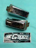 1981-1988 Gbody Cutlass Supreme Rear Bumper Guard Set LH RH Chrome OEM GM