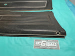 1978-1981 Gbody Malibu Wagon Upper Door Panels Black Manual LH RH OEM Genuine GM