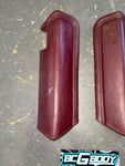 1978 - 1980 Pontiac Grand Prix Red Arm Rest Pad RH/LH Set OEM GM Nice