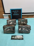 1980-1986 Gbody Monte Cutlass Regal Elco Headlight Bucket & Retainer SET OEM GM