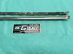 1978-1981 Gbody Malibu Wagon Drip Rail Chrome Molding Trim Set OEM Genuine GM