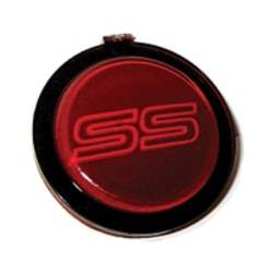 STEERING WHEEL HORN CAP EMBLEM; "SS" 85-88 MONTE CARLO