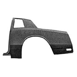 QUARTER PANEL; OE STYLE; LH; 81-88 MONTE CARLO