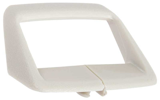 1974-80 Shoulder Harness Seat Belt Retainer - White - Various Models