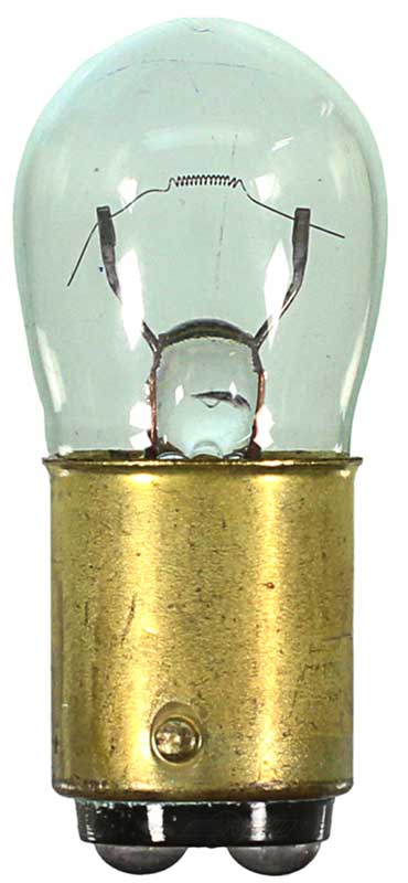 Replacement Light Bulb # 210; Double Contact Bayonet Base; B-6; 15 CP; 6-volt