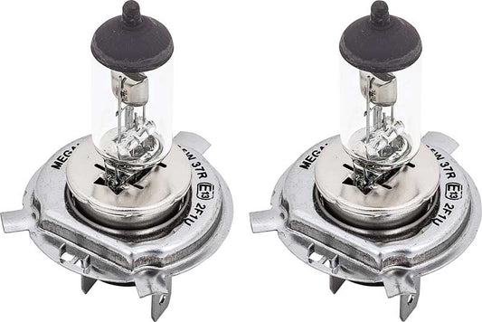 H4 Halogen 60-55 Watt Replacement Headlamp Bulbs - Pair