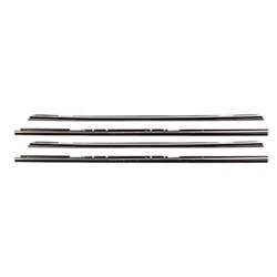 WINDOW FELT KIT; 78-87 EL CAMINO; 4-PIECES; 78-81 MALIBU COUPE