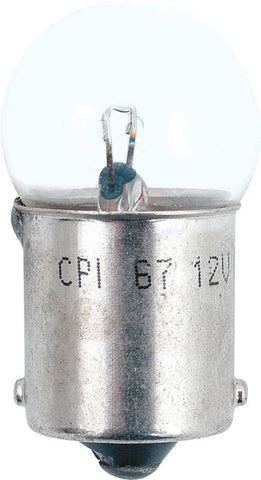 Replacement Bulb G-6 Single Contact Bayonet 4 CP; replaces bulb #67 and #97