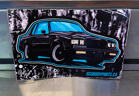 Bcgbody Parts Direct Inc Buick Grand National Sticker