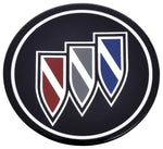 1984-87 Buick Grand National Hub Cap Emblem Tri Shield