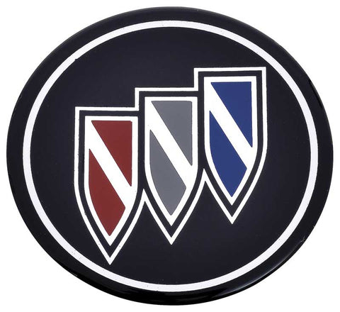 1984-87 Buick Grand National Hub Cap Emblem Tri Shield