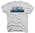 T-Shirt,100% Cotton,Eddie Motorsports Chevy Design,Mens Extra Large,Grey