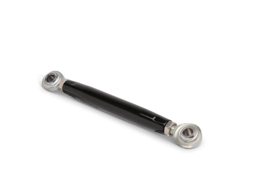 Adjusting rod,Aluminum,Universal,3/8" RH&LH rod ends,adjusts 7"-8 1/2"center of holes,Gloss black finish