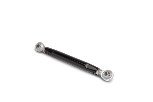 Adjusting rod,Aluminum,Universal,3/8" RH&LH rod ends,adjusts 7 1/2"-9"center of holes,Gloss black finish