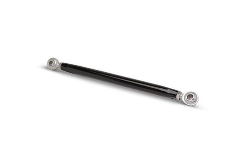Adjusting rod,Aluminum,Universal,3/8" RH&LH rod ends,adjusts 11"-12 1/2"center of holes,Gloss black finish
