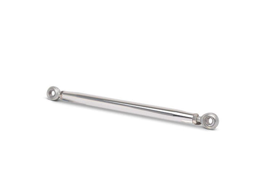 Adjusting Rod,Aluminum,Universal,3/8" RH&LH Rod Ends,Adjusts 11"-12 1/2"center of holes,Bright polished finish