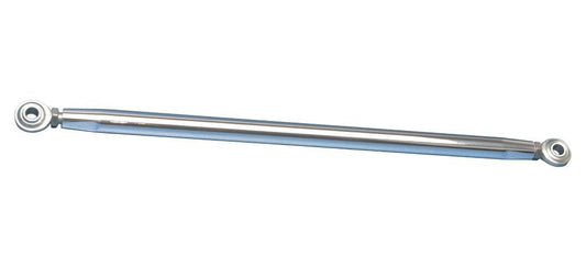 Adjusting Rod,Aluminum,Universal,3/8" RH&LH Rod Ends,Adjusts 17"-18 1/2"center of holes,Bright polished finish