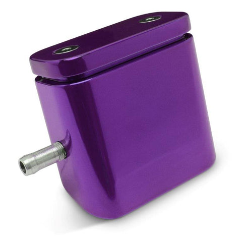 Valve Cover Breather with PCV valve, Billet Aluminum,Drilling required,Made in the USA,Bright purple finish