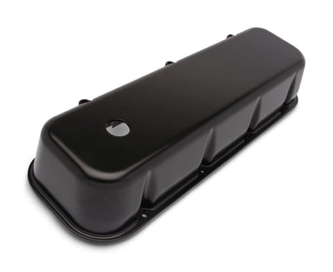 Valve Covers,Chevy Big Block,Aluminum,Tall,Smooth,Matte black Fusioncoat finish