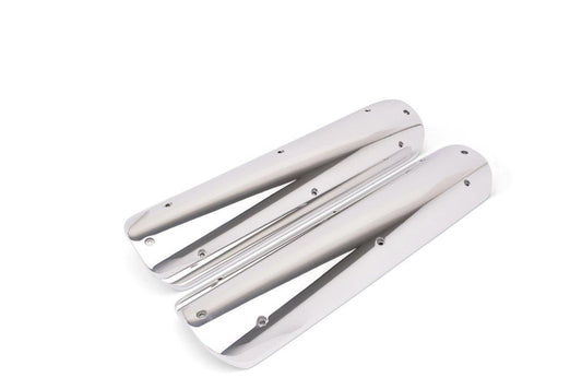 Coil Covers,LS Chevy,Billet Aluminum,Smooth Top,Made in the USA,Bright polished finish