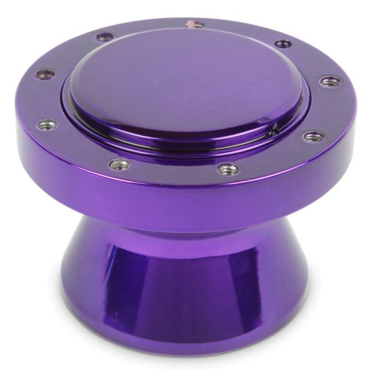 Steering Wheel Hub and Adapter,Billet aluminum,Boat,Formuling/Grant 9 bolt wheels,Bright purple Fusioncoat