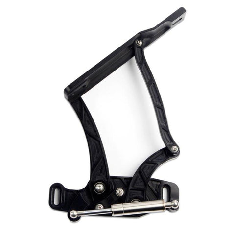 Hood hinges,Aluminum,Lightning,64-67 GTO,Steel hood,Stainless steel gas struts Included,Gloss black anodized