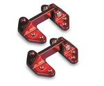 Hinges SS Long Reach - Bright Red Fusioncoat Finish