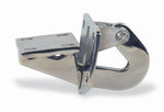 Hidden Hinge,Stainless Steel,Firewall Mount,Universal,Short,Pair,Bright polished finish