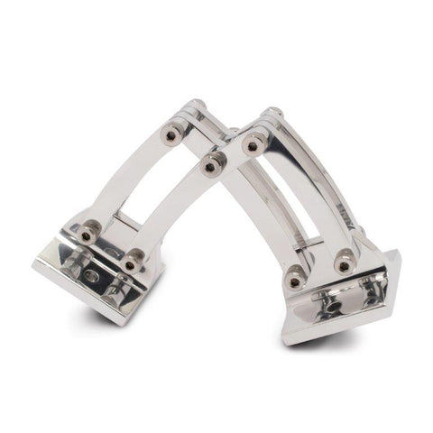 SCISSOR HINGES(PR)SMALL BILLET CLR COAT