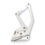 Hood hinges,Billet aluminum,60-66 Chevy truck,Steel hood,Gas struts included,Clear anodized finish finish