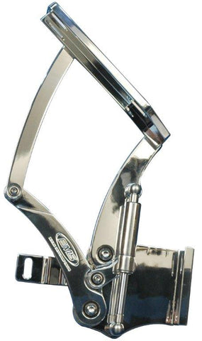 Hood Hinges,Aluminum,61 Impala,Steel Hood,Stainless Steel Gas Struts Included,Bright polished finish"