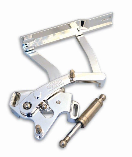 Hood Hinges,Aluminum,62 Impala,Steel Hood,Stainless Steel Gas Struts Included,Bright polished finish