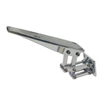 Scissor Hinge,Billet aluminum,Single,No strut,10 1/8" collapsed,14 1/4" fully open,Bright Polished finish,Each