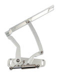 Hood Hinges,Aluminum,68 Impala,Steel Hood,Stainless Steel Gas Struts Included,Clear anodized finish"