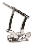 Hood Hinges,Aluminum,64-67 Cutlass,Steel Hood,Stainless Steel Gas Struts Included,Bright polished finish