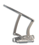 Hood Hinges,Aluminum,68-72 GTO,Steel Hood,Stainless Steel Gas Struts Included,Bright clear Fusioncoat finish