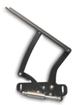 Hood Hinges,Aluminum,68-72 GTO,Steel Hood,Stainless Steel Gas Struts Included,Matte black Fusioncoat finish