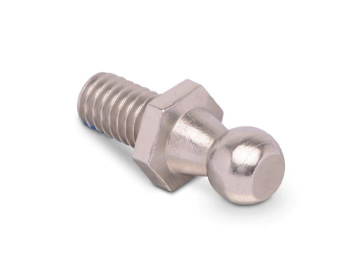 Ball Mount Stud,Replacement,Stainless Steel,For Eddie Motorsports Hinges,10Mm,5/16-18 Threads,Each