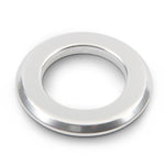 Ignition Switch Dress-up Bezel,Aluminum,13/16"ID,1 5/16"OD,Fastens with switch nut,Clear anodize finish