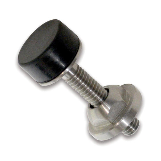 Hood Adjuster,Stainless Steel,5/16-18 Threads,Each,Raw machined finish"