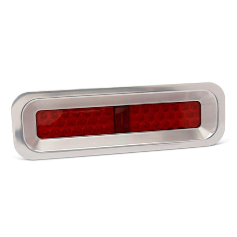 Taillight Kit,Billet Aluminum,67-68 Camaro RS,Includes LED Lights,Pair,Clear anodized finish"