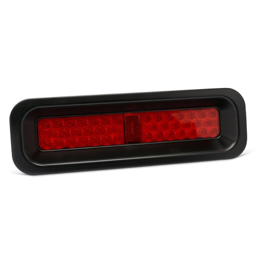 Taillight Kit,Billet Aluminum,67-68 Camaro RS,Includes LED Lights,Pair,Matte black Fusioncoat finish"