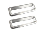 Taillight Bezels,Billet Aluminum,67-68 Camaro RS,Works with Stock Lights,Pair,Brushed Satin Finish"