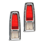 Taillight Bezel Kit with LED's and HD flasher,Billet aluminum,66-67 Nova,Made in USA,Protective clear coat"