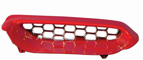 Hood Vents,Billet Aluminum,71-73 Mustang,Open,Pair,Bright polished finish