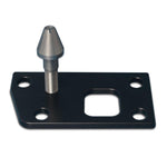 Hood Latch Assembly,Billet Aluminum,67-72 Chevy Truck,with Aluminum Washers & SS Fasteners,Gloss black Fusioncoat finish